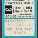 1984 Boston Garden Ticket Stub Quebec Nordiques Boston Bruins Ray Bourque