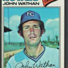 Kansas City Royals John Wathan Rookie Card RC Topps Baseball Card #218