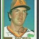 San Diego Padres Tim Lollar 1982 Topps Baseball Card #587 nr mt
