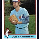 Montreal Expos Dan Carrithers 1976 Topps #312 nr mt !
