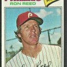 Philadelphia Phillies Ron Reed 1977 Topps Baseball Card #243