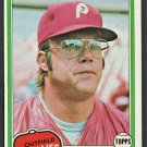 Philadelphia Phillies Greg Luzinski 1981 Topps Baseball Card # 270 nr mt