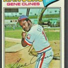 Texas Rangers Gene Clines 1977 Topps Baseball Card #237 ex