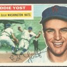 Washington Nationals Eddie Yost 1956 Topps # 128 ex