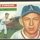 Kansas City Athletics Jim Finigan 1956 Topps # 22