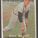 Chicago White Sox Dixie Howell 1957 Topps # 221 !