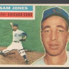 Chicago Cubs Sam Jones 1956 Topps #259