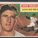 New York Giants Don Mueller 1956 Topps # 241   !