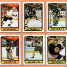 1990 Topps Boston Bruins Team Lot 20 diff Ray Bourque Cam Neely Andy Moog !