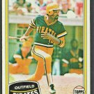 Pittsburgh Pirates Omar Moreno 1981 Topps Baseball Card # 535