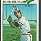 Baltimore Orioles Mark Belanger 1977 Topps Baseball Card #135 vg/ex