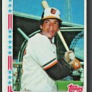 Baltimore Orioles Ken Singleton All Star 1982 Topps Baseball Card #552 nr mt   !