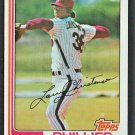 Philadelphia Phillies Larry Christenson 1982 Topps Baseball Card #544 nr mt   !