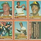 1976 Topps San Diego Padres Team Lot 27 Dave Winfield Randy Jones Willie Davis