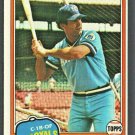 Kansas City Royals John Wathan 1981 Topps Baseball Card # 157 nr mt !