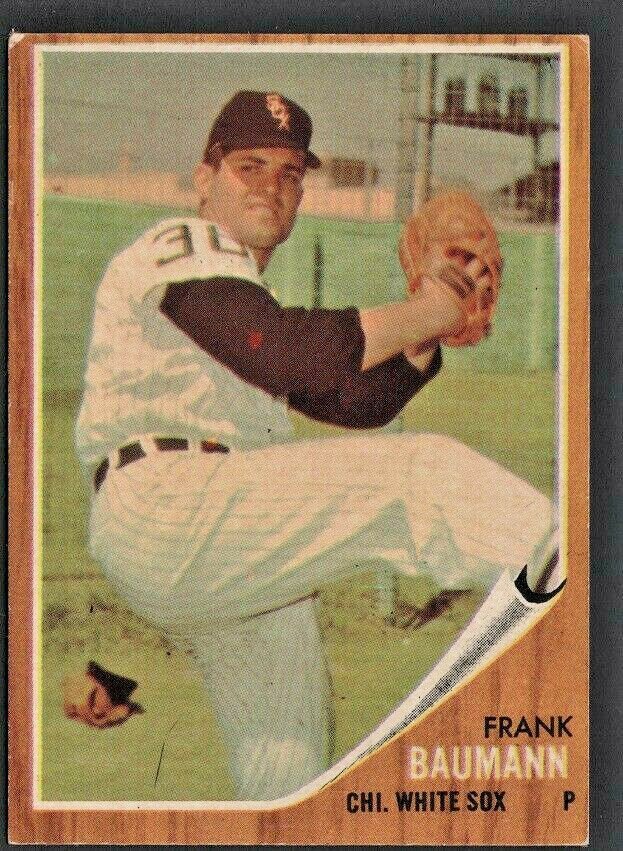 Chicago White Sox Frank Bauman 1962 Topps Baseball Card # 161