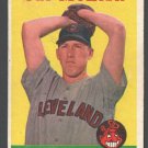 1958 Topps # 208 Cleveland Indians Cal McLish