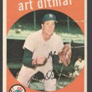 New York Yankees Art Ditmar 1959 Topps # 374