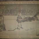 Bobby Orr The Goal Signed Autograph 1970 Newspaper Centerfold Photo Boston Bruins