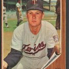 Minnesota Twins Hal Naragon 1962 Topps Baseball Card # 164