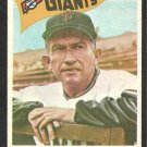 1960 Topps Baseball Card # 225 San Francisco Giants Bill Rigney  !