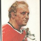 Chicago Blackhawks Bobby Hull 1972 DK Stone Artwork 8x10