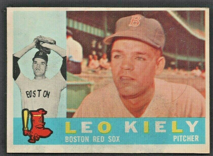 1960 Topps Baseball Card # 94 Boston Red Sox Leo Kiely  !