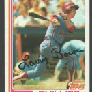 Philadelphia Phillies Larry Bowa 1982 Topps Baseball Card # 515 nr mt  !