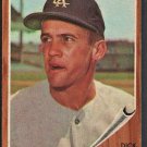 1962 Topps Baseball Card # 13 Kansas City Athletics Dick Howser