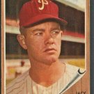 1962 Topps Baseball Card # 46 Philadelphia Phillies Jack Baldschun  !