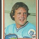 Kansas City Royals George Brett 1981 Topps Baseball Card 700 ex    !