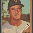 1962 Topps Baseball Card # 101 Boston Red Sox Carroll Hardy  !