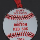 2019 Boston Red Sox Team Issued Limited Edition Christmas Ornament