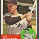 Boston Red Sox Lou Clinton 1963 Topps Baseball Card  #96  !