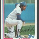 New York Mets Hubie Brooks 1982 Topps Baseball Card 494 nr mt !
