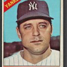 1966 Topps Baseball Card # 439 New York Yankees Pedro Ramos  !