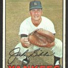 New York Yankees Jake Gibbs 1967 Topps Baseball Card 375
