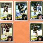 1984 Topps Boston Bruins Team Lot Ray Bourque Rick Middleton Doug Keans RC Gord Kluzak !