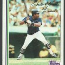 Chicago White Sox Chet Lemon 1982 Topps Baseball Card #493 nr mt  !