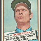 Atlanta Braves Darrel Chaney 1976 Topps Traded Insert Baseball Card 259T vg/ex