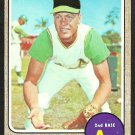 Oakland Athletics Dick Green 1968 Topps Baseball Card 303 !