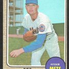 New York Mets Bob Hendley 1968 Topps Baseball Card 345