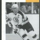 Boston Bruins Ray Bourque Cover Photo on (2) 1996 Cable TV Schedule Brochure