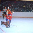 Montreal Canadiens Ken Dryden Kicking Out Another 12x11.5 Pinup Photo