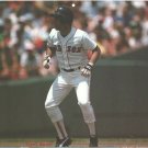 Boston Red Sox Marty Barrett Leading From Base 1987 Pinup Photo