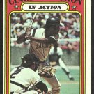 San Diego Padres Clarence Gaston In Action 1972 Topps Baseball Card #432 vg