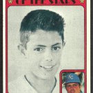 Kansas City Royals Lou Piniella Boyhood Photos of the Stars 1972 Topps Baseball Card # 491 vg