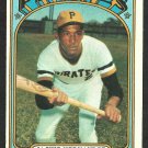 Pittsburgh Pirates Jackie Hernandez 1972 Topps Baseball Card # 502 vg