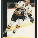 Boston Bruins Glen Wesley 1992 Pinnacle Hockey Card #326 nr mt