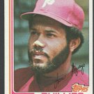 Philadelphia Phillies Luis Aguayo 1982 Topps Baseball Card 449 nr mt